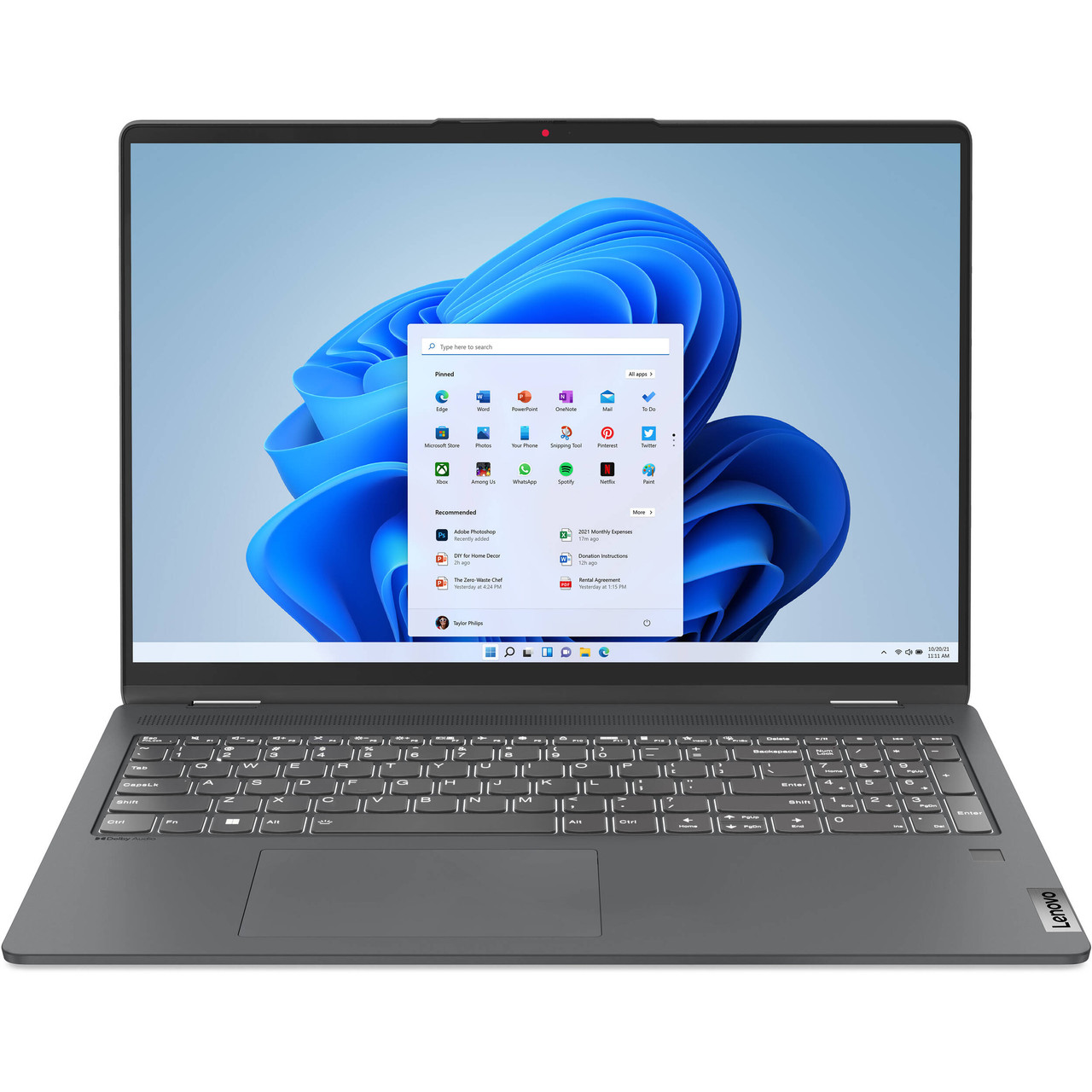 Lenovo Ideapad Flex 5 16Iau7 16" Laptop Intel i7-1255U 8GB RAM 512GB SSD W11P | Scratch & Dent | LN.NB.F32652