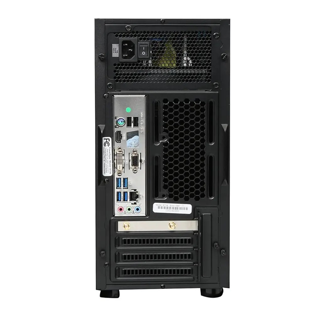 Powerspec B734 PC AMD Ryzen 7 5700G 16GB Ram 1.00TB SSD Windows 11 Pro | Scratch & Dent | PO.PC.F35333