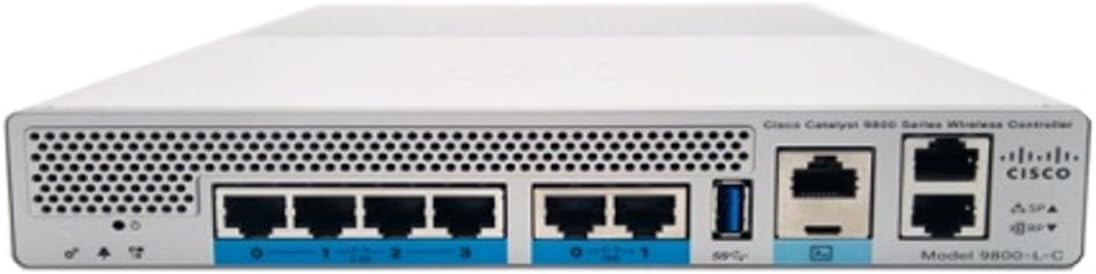 Cisco C9800-L-C-K9 Catalyst 9800-L Copper Uplink Wireless LAN Controller New | Brand New