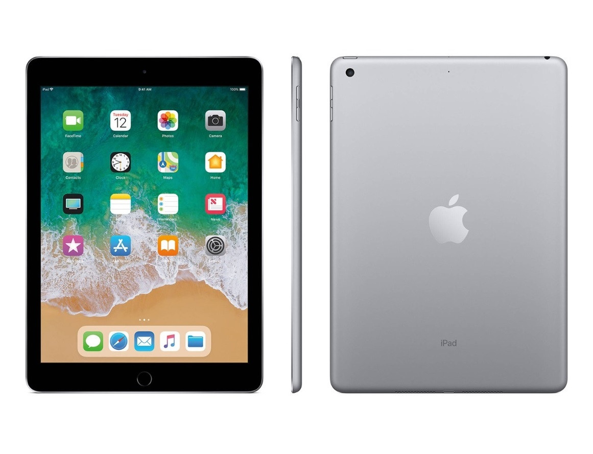 Apple iPad 6 9.7" Tablet (WiFi Only) 128GB SSD iOS Silver | Refurbished | AP.TB.F20329