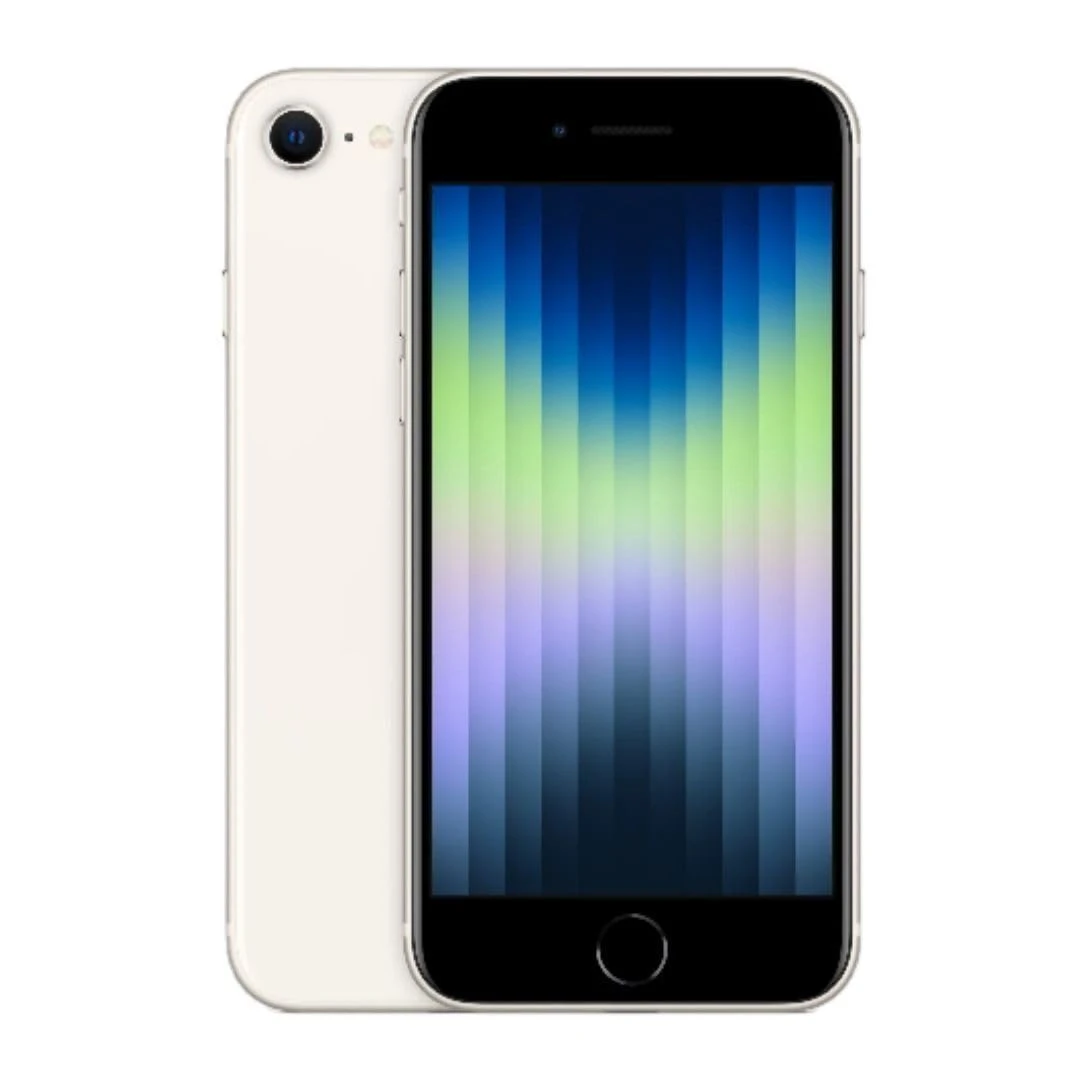 Apple iPhone SE 3 4.7" Smartphone (Unlocked) 64GB SSD iOS White | Scratch & Dent | AP.SP.F38286