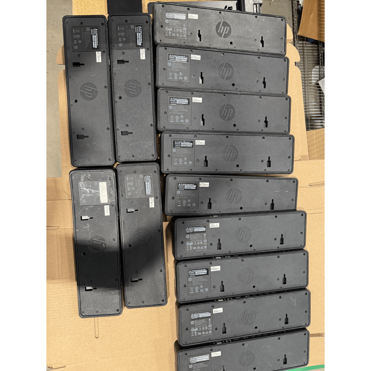 50 Count LOT Black HP Computer Ultra Slim Docking Stations - Resellers Deal | Scratch & Dent | MXDS50-006