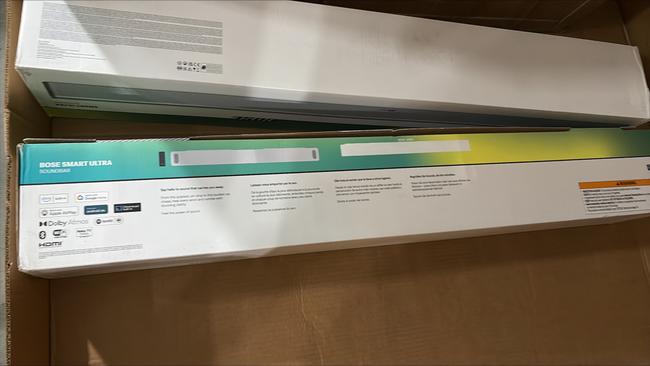 Bose Smart Ultra Soundbar Dolby Atmos Alexa Google HDMI eARC White Speaker | Scratch & Dent | MXSB1-130