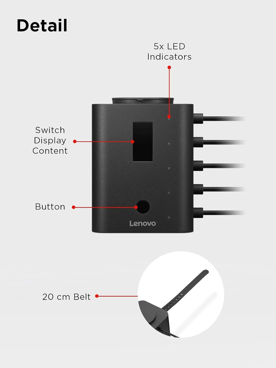 Lenovo Chrome Smart Charger Chromebooks, Laptops, Controllers, Phones 30cm USB-C | Brand New