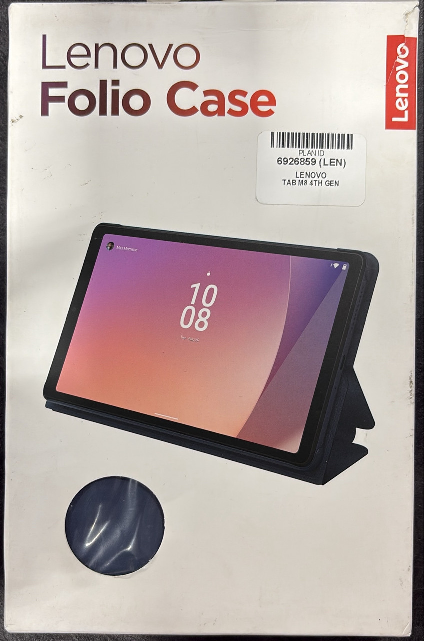 Lenovo Folio Case for Tab M8 Gen 4 (ZG38C04744) - New in Box | Brand New
