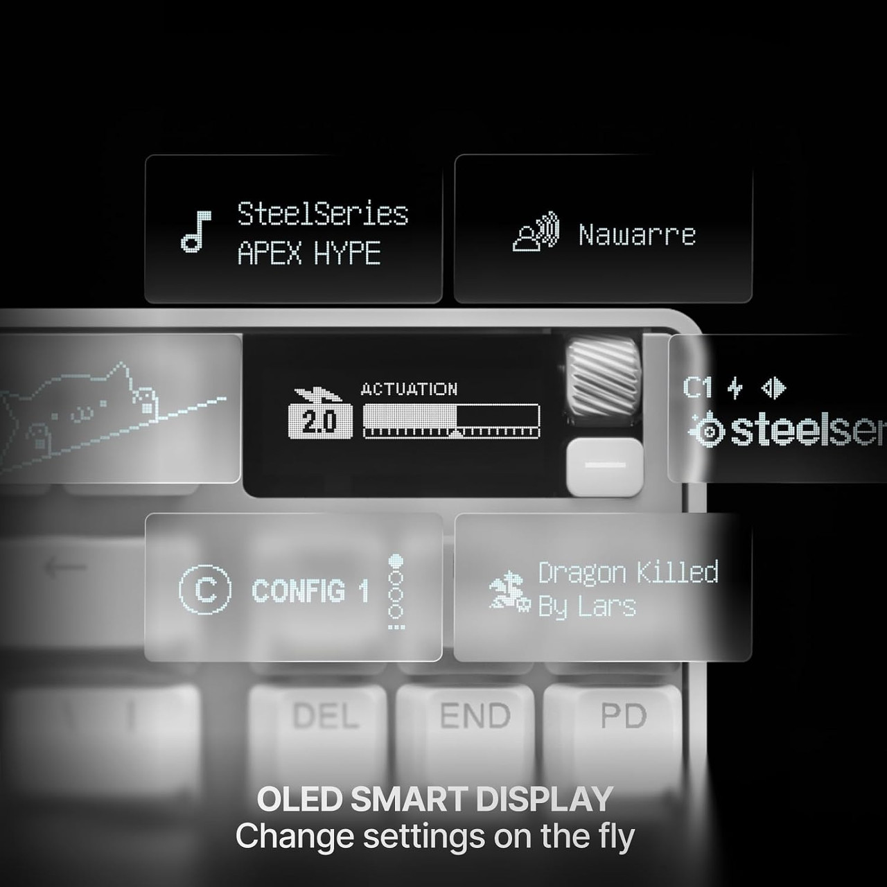 SteelSeries Apex Pro G3 Gaming Keyboard OmniPoint 3.0 HyperMagnetic Switches New | Brand New