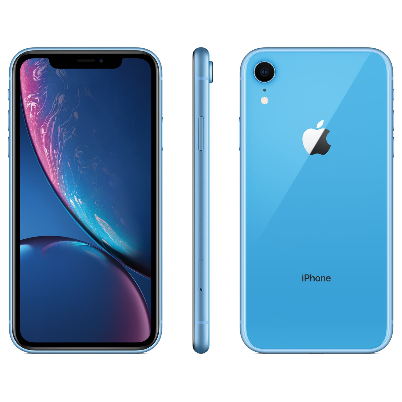 Apple iPhone XR 6.1" Smartphone (Unlocked) 64GB SSD iOS Blue | Scratch & Dent | AP.SP.F00060