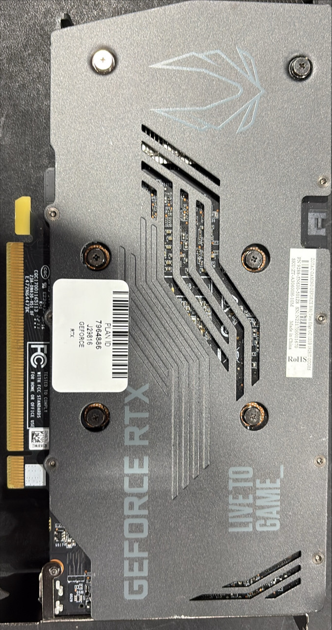 ZOTAC NVIDIA GeForce RTX 3060 12GB Dedicated Graphics Card GPU – Used Tested | Scratch & Dent | MX00272