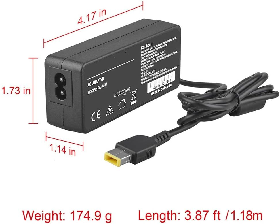 Lenovo 20V 2.25A 45W AC/DC Adapter Replacement ADLX45NDC2A | Brand New