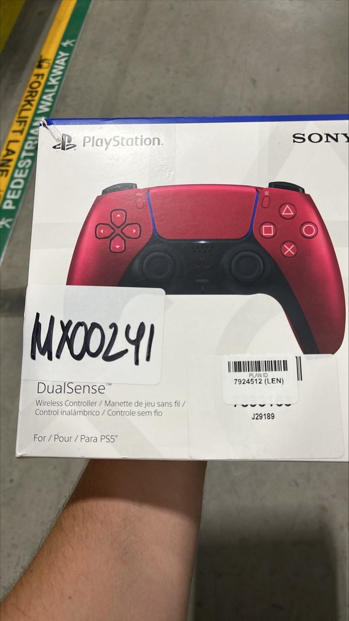 PlayStation DualSense Wireless Controller - Red - Left Controller Stick Drift | Scratch & Dent | MX00241