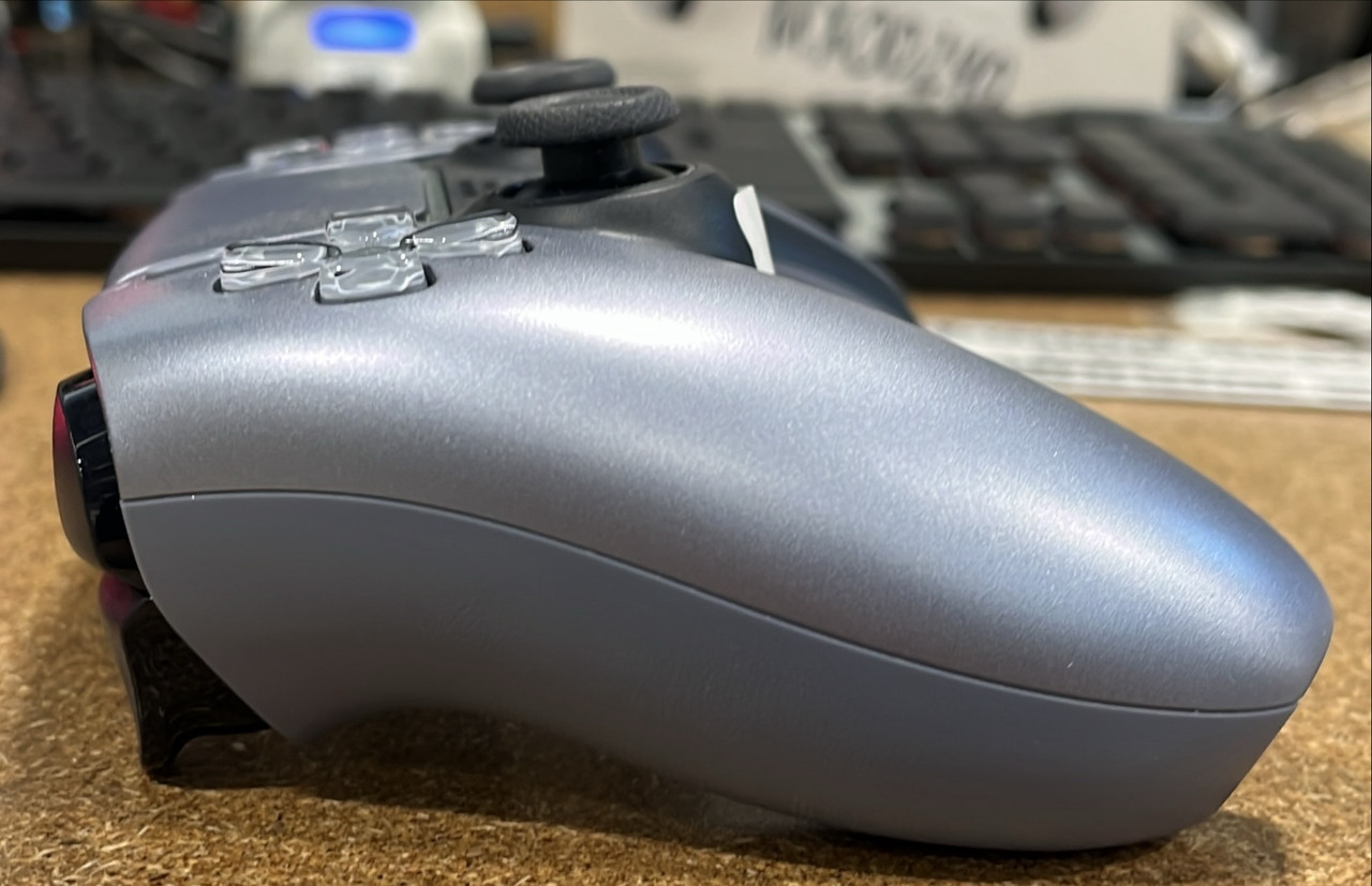 PlayStation DualSense Wireless Controller - Sterling Silver | Scratch & Dent | MX00243