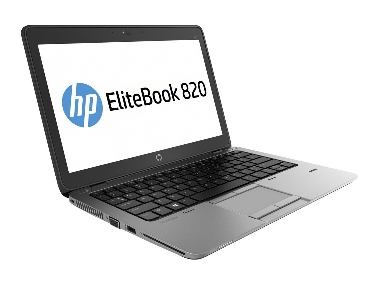 HP Elitebook 820 G1 Laptop Intel Core i5 1.90 GHz 4Gb Ram 180GB SSD W10P | Refurbished