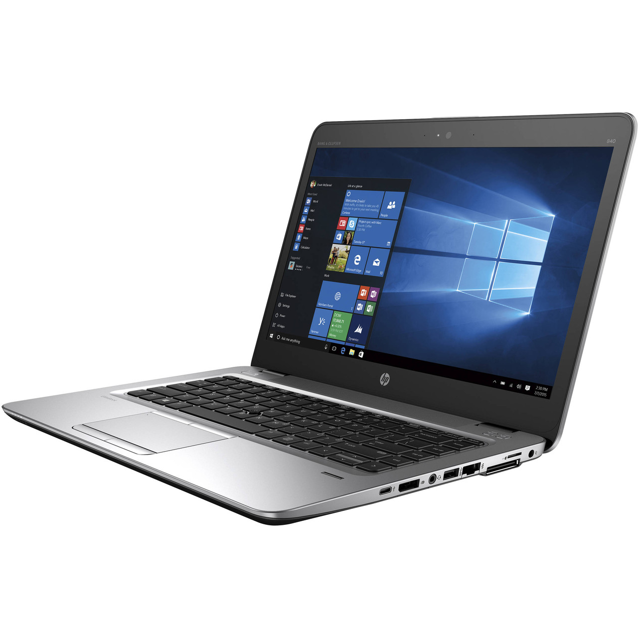 HP Elitebook 840 G3 Notebooks Intel Core i5 2.40 GHz 16 GB Ram 180 GB SSD W10P | Refurbished