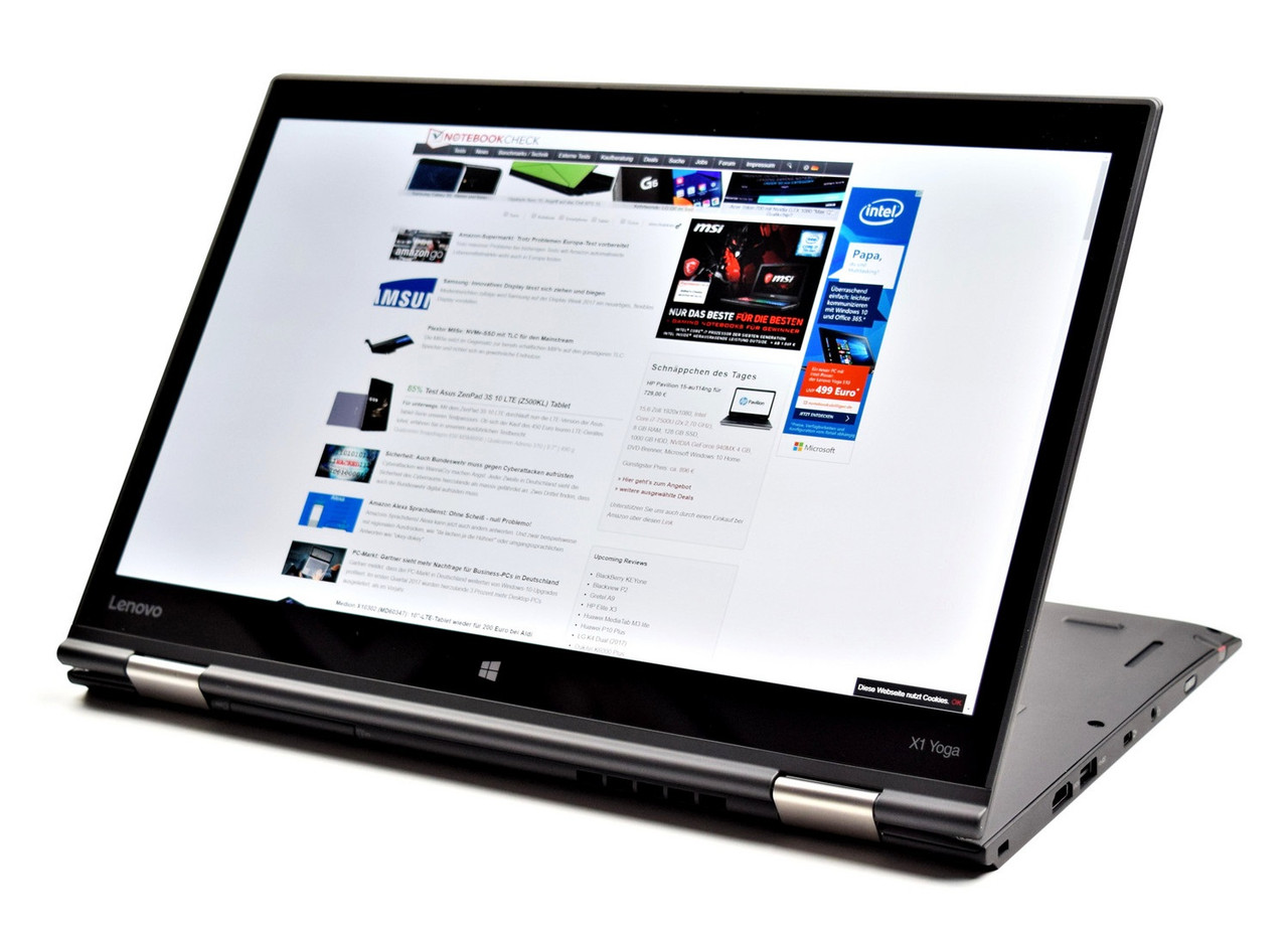 Lenovo Thinkpad X1 Yoga 2Nd 14" Laptop Core i5 2.60GHz 8GB 256GB SSD W10P Touch | Refurbished