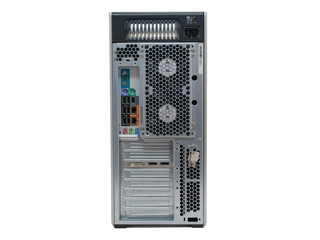 HP Z800 Workstation Intel Xeon 2.90 GHz 16 GB 500 GB Windows 10 Pro | Refurbished