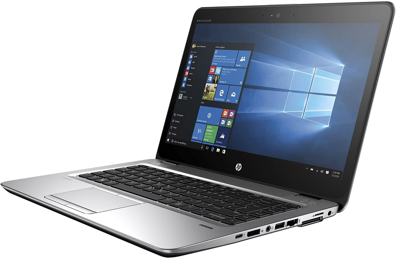 HP Elitebook 745 G3 14" Laptop AMD A10 1.80GHz 8 GB 128 GB SSD Windows 10 Pro | Refurbished
