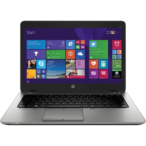 HP Elitebook 840 G2 14" Laptop Intel Core i5 2.30 GHz 8GB 180GB SSD W10P | Refurbished