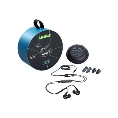 Shure AONIC 215 Sound Isolating Earphones - Black 2.0| Manufacturer Refurbished