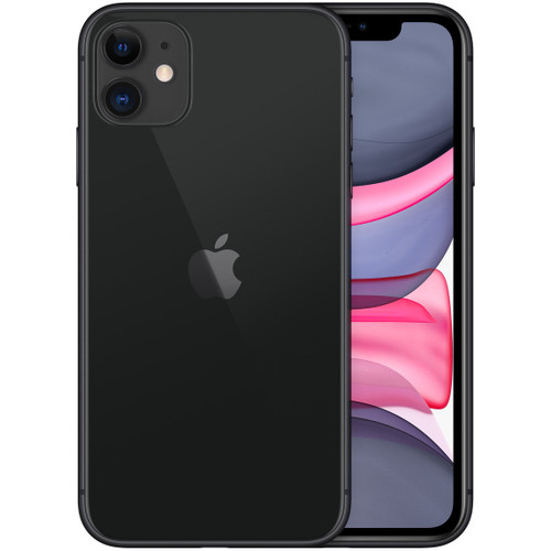 Apple iPhone 11 (Unlocked) 6.1" Smartphone 128GB iOS Black | Scratch & Dent | AP.SP.F00018