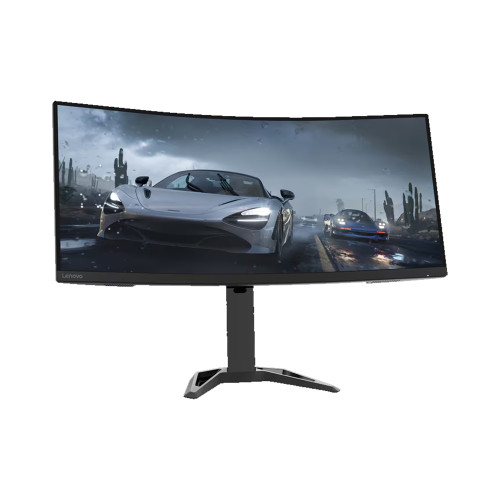 Lenovo G34W-30 34" Monitor (3440 x 1440) 2HDMI 350nit 165Hz VA .5 ms - Black | Brand New