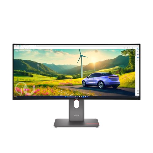 Lenovo ThinkVision P34WD-40 34" Monitor 3440 x 1440 IPS 120Hz 4ms 250 nits | New | 64ADGAR1US