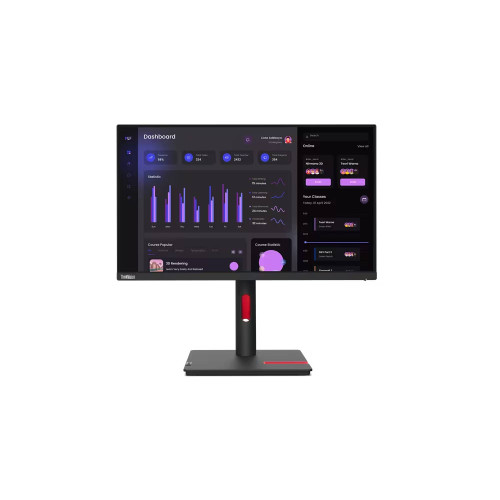 Lenovo Thinkvision T24-40 23.8" PC Monitor 1xHDMI 1xVGA 5xUSB 250nit 120Hz 4ms | 64A4MARXWWW | Manufacturer Refurbished