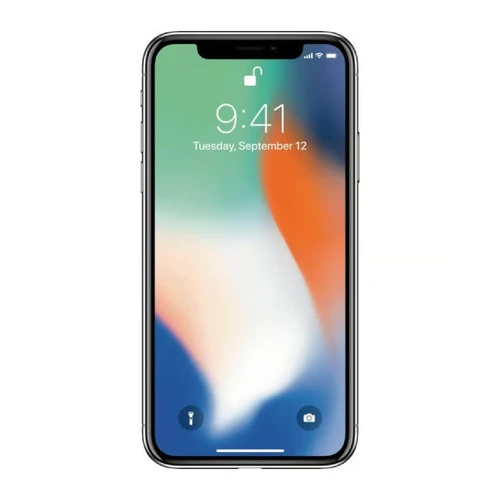Apple iPhone X 5.8" Smartphone (Unlocked) 64GB SSD iOS Silver Low Battery Health | Scratch & Dent | AP.SP.F37829