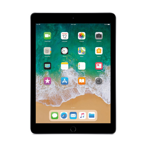 Apple iPad 6 9.7" Tablet (WiFi Only) 128GB SSD iOS Silver | Refurbished | AP.TB.F20329