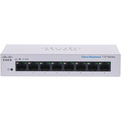 Cisco Business CBS110-8T-D 8-Port Gigabit Ethernet Network Switch - New in Box | Brand New