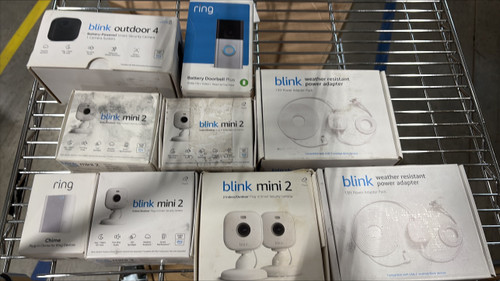 LOT of Blink/Ring Security Cameras and Accessory Equiptment New in Box | Brand New