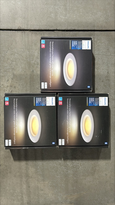 LOT of 3 Phillips Hue Smart Light Bluetooth New in Box | Brand New