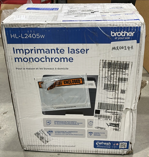 Brother HL-L2405W Wireless Compact Monochrome Laser Printer Works with Alexa | Scratch & Dent | MX00291