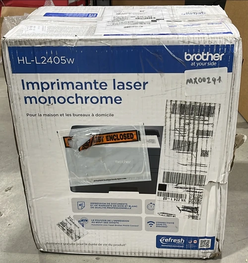 Brother HL-L2405W Wireless Compact Monochrome Laser Printer Works with Alexa | Scratch & Dent | MX00291