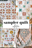 SAMPLER Quilt Pattern Collection - 4 Paper Booklets