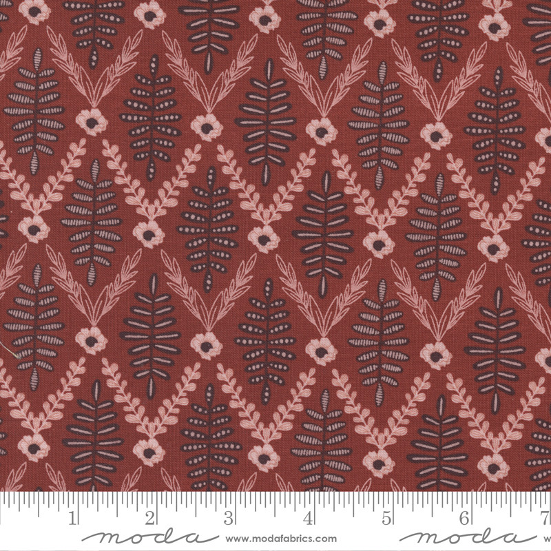 Slow Stroll Pattern Grove Walk Cinnamon - Slow Stroll - Fancy That Design House - Moda ...