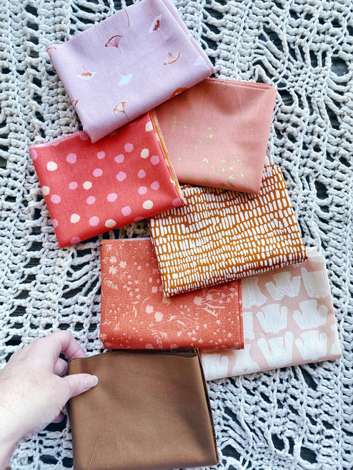 Butterfly Kisses Bundle - 7 pieces - For the Mariposa Quilt Butterfly Kisses Bundle - 7 pieces - For the Mariposa Quilt