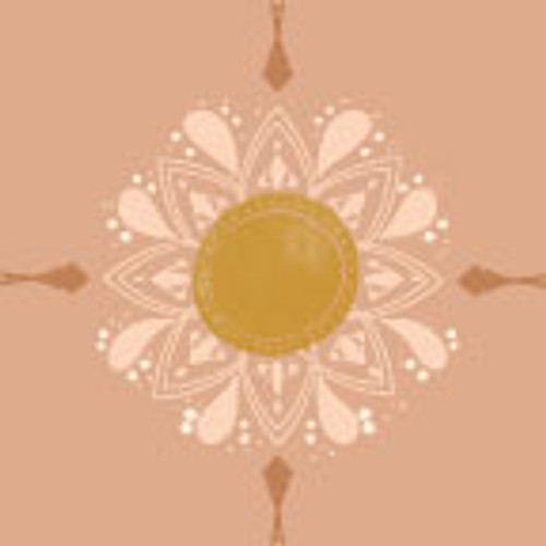 Mandala Plaid Dull Rose - Cinnamon Tea - Melanie Traylor