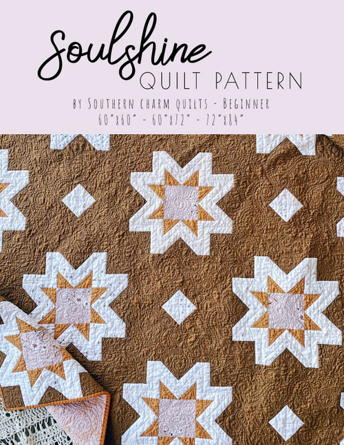 WHOLESALE - Soulshine Quilt Pattern - 5 Copies