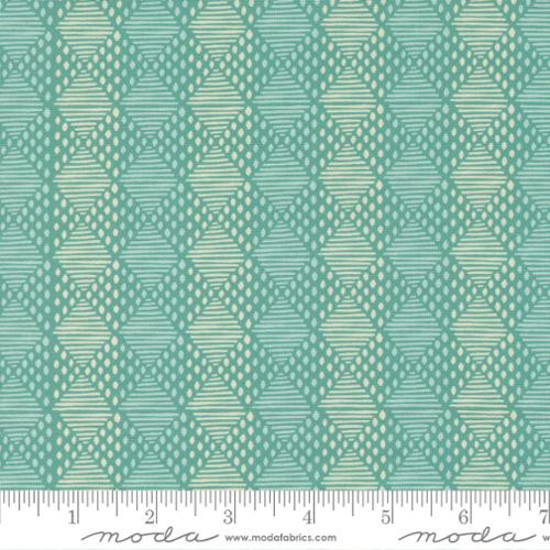 Stripes Teal - Cadence - Crystal Manning