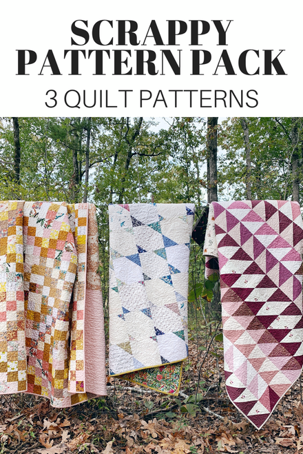 Scrappy Pattern Pack - Trippy, Migration and Tea Time - Paper Pattern 