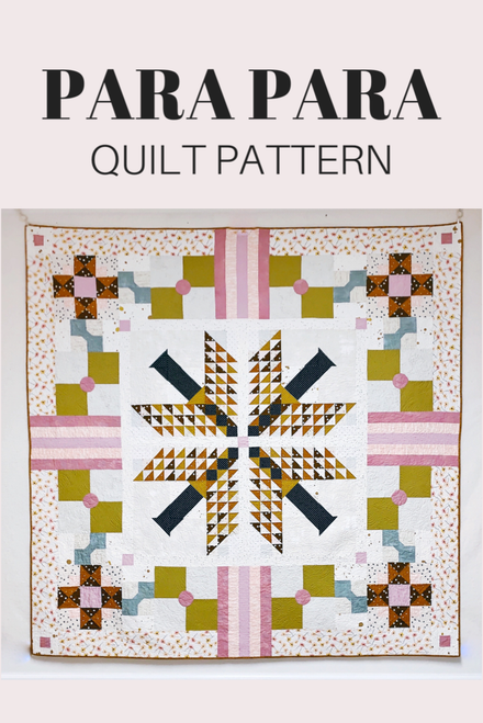 LaLa Fancy Quilt Pattern - Paper Pattern - Meander + Make