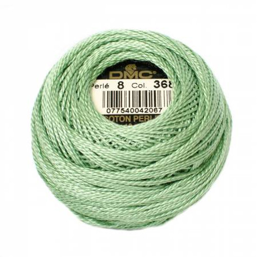 Pearl Cotton Balls - Size 8 - Medium Sea Green - Color 959 - Meander + Make