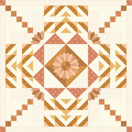 ARRIVING FEBRUARY - Morning Sun QUILT KIT in Some Place Grand
