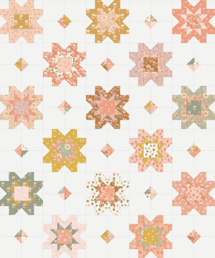 ARRIVING DECEMBER - Petal Passion KIT for Soulshine Quilt