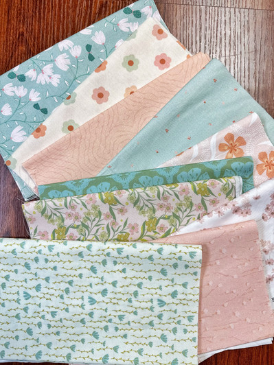 DESTASH FABRIC SALE - 10-piece Quarter Yard Bundle #12