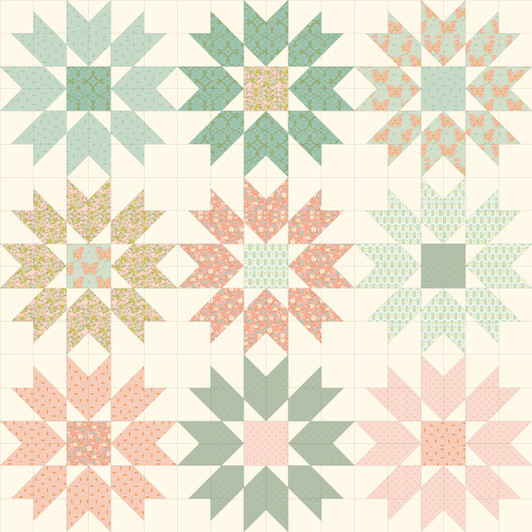 ARRIVING OCTOBER - Fernweh Quilt KIT in Calm + Content