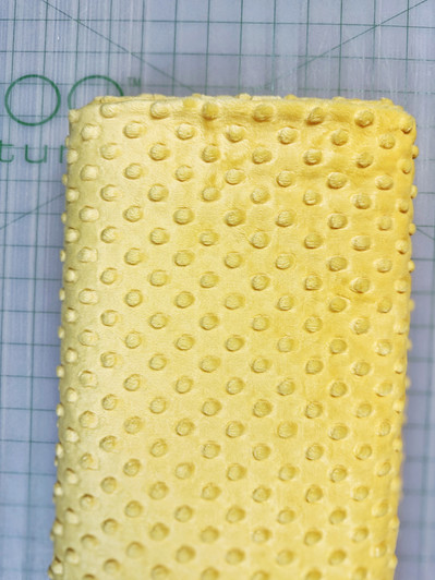 DESTASH - Shannon Cuddle Dot Sunshine - 2 3/4 yards