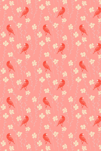 SONGBIRD SERENDADE CINNAMON - Candy Apple Sweetheart by Melanie Traylor of Southern Charm Quilts