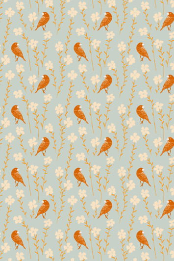 SONGBIRD SERENDADE SKY - Candy Apple Sweetheart by Melanie Traylor of Southern Charm Quilts