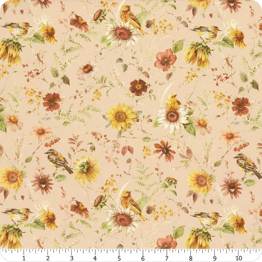 Prairie Blush - Sunflower Whispers by Lisa Audit of Riley Blake Designs